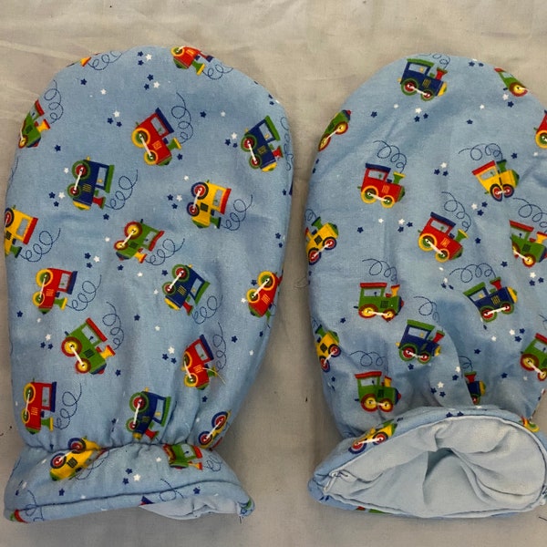 Thick ABDL Baby Mittens