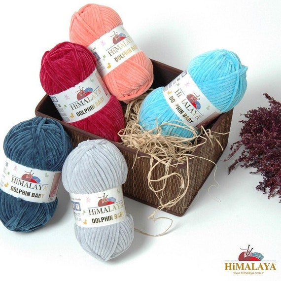 12 Skeins Himalaya Dolphin Baby Free and Fast Shipping 