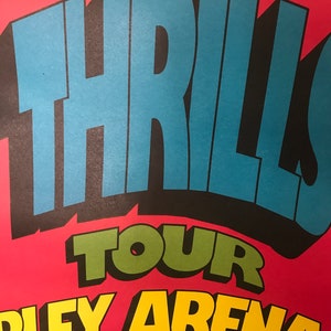Rare original Happy Mondays gig poster