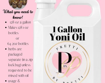 1 Gallon Yoni Oil- wholesale