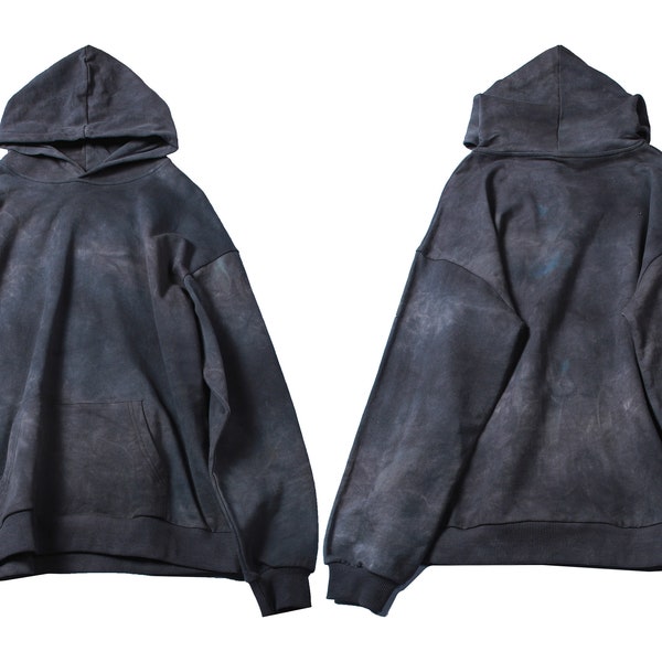 BLACK TIE DYE PULLOVER main image 0