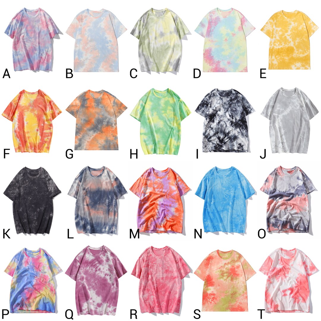 unisex tie dye t shirt