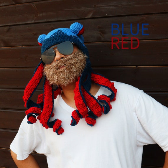 Octopus Hat Crochet Tentacles Hats 