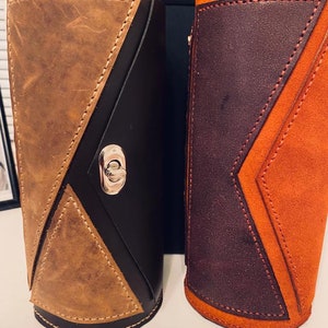 Leather bag pattern PDF