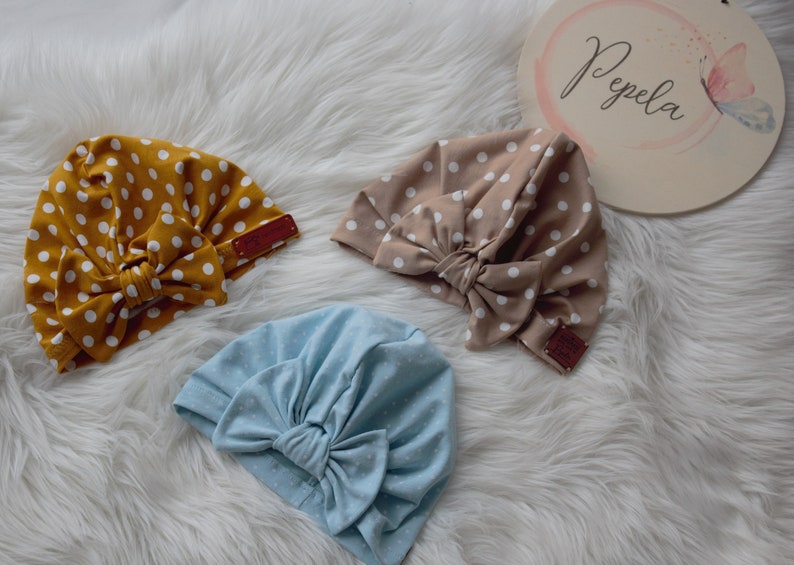 Turban hat baby hat