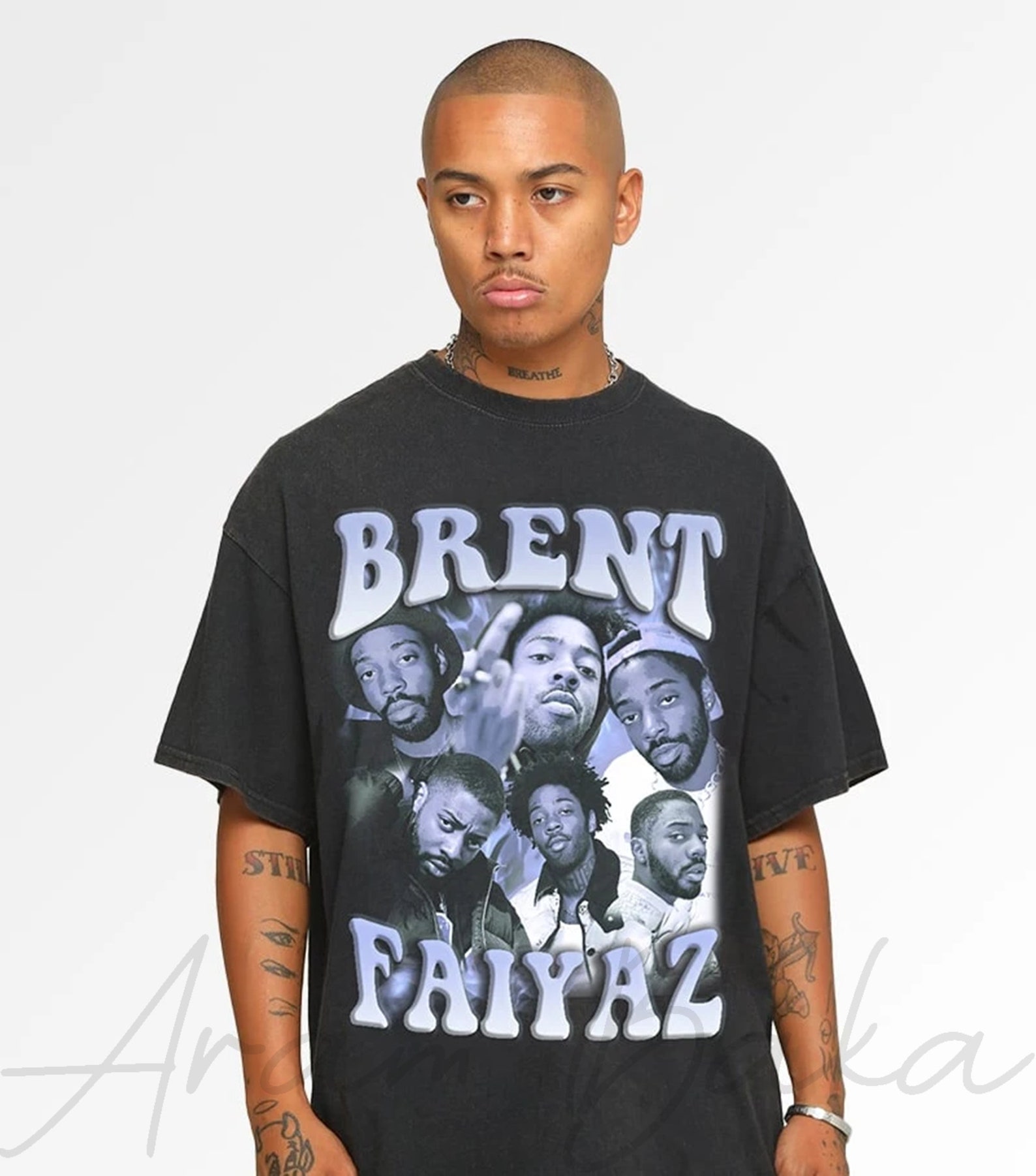 Brent Faiyaz Shirt Vintage Brent Faiyaz T-Shirt Brent | Etsy