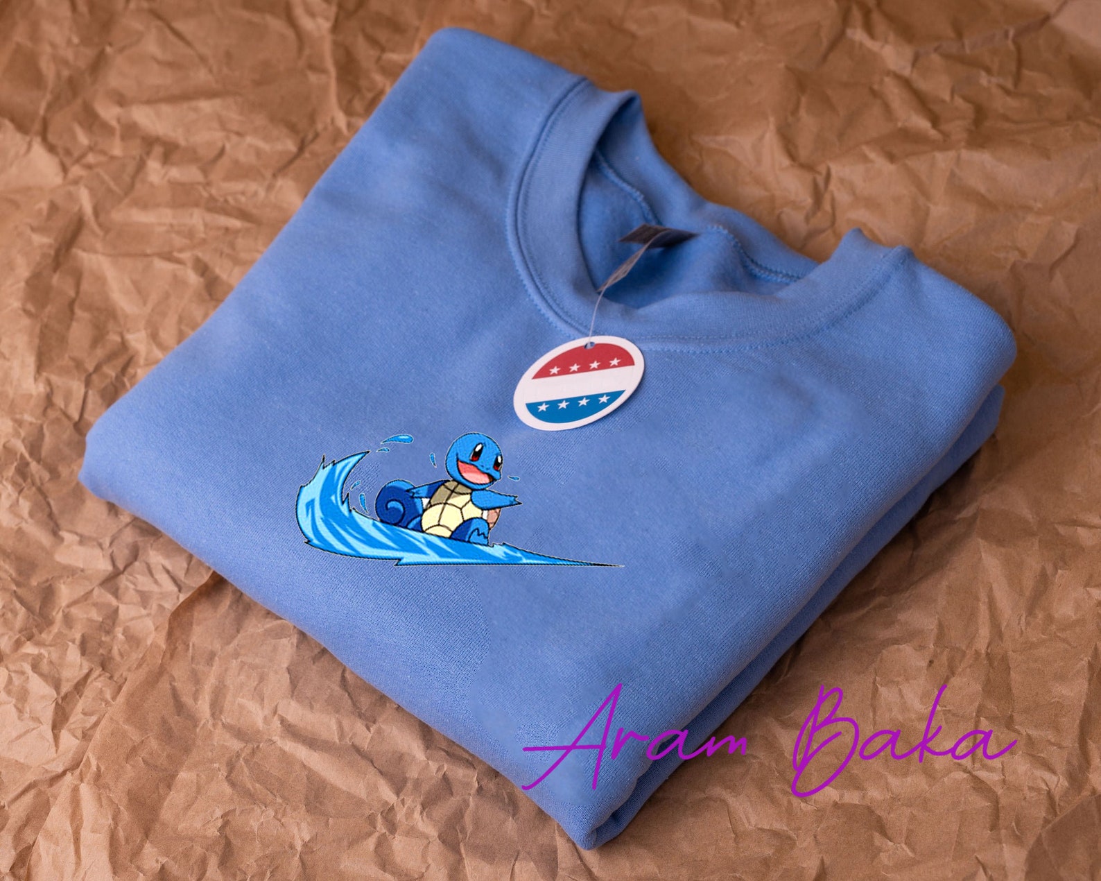squirtle nike shirt