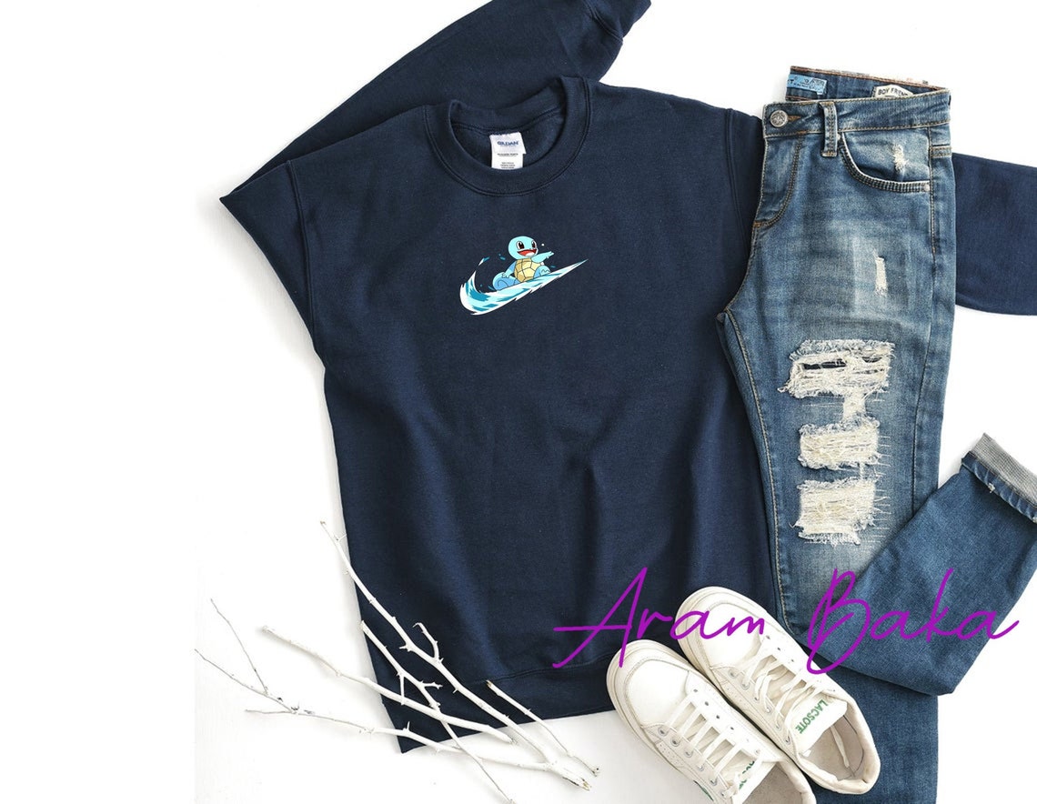 squirtle nike shirt