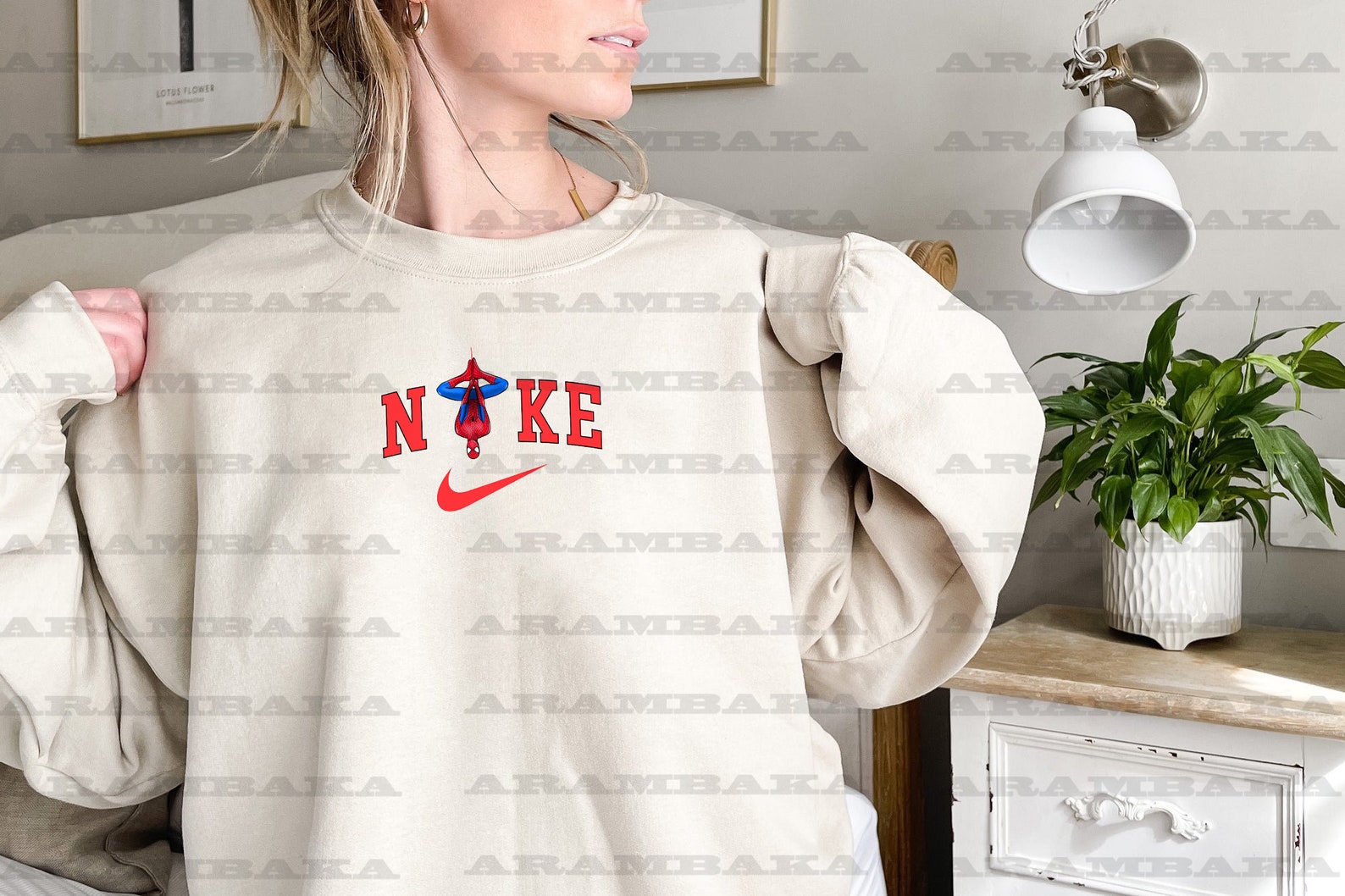 nike sweater etsy