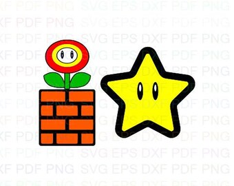 Power Flower Mario Etsy Power Flower Mario Etsy
