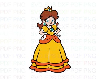 Download Mario Princess Daisy Etsy