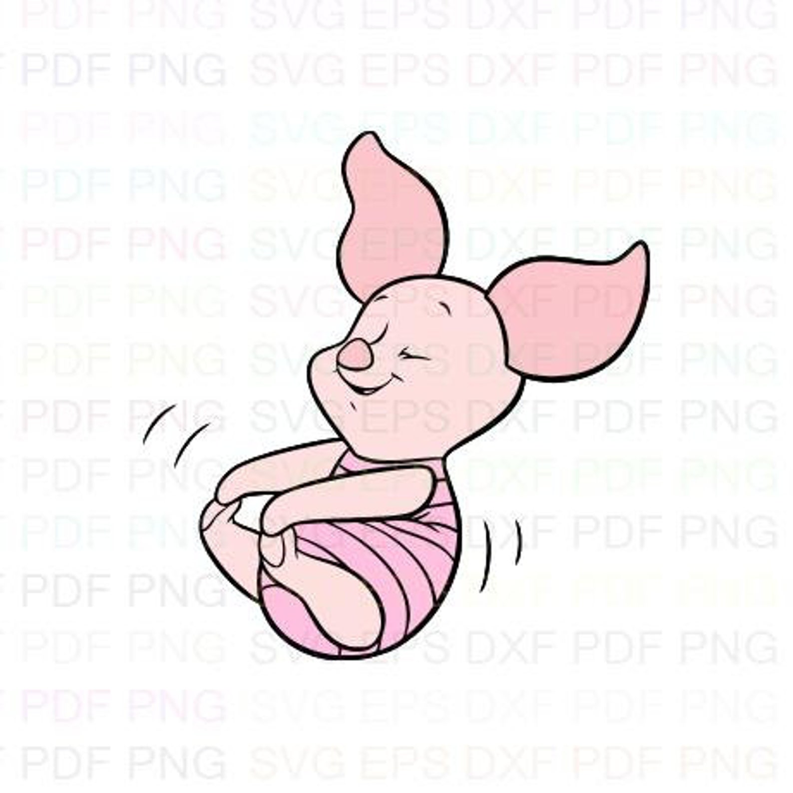 Download Baby Piglet 2 Winnie The Pooh Svg Dxf Eps Pdf Png Cricut ...