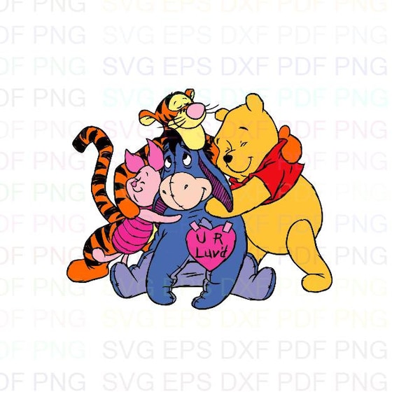 Free Free 143 Baby Pooh And Friends Svg SVG PNG EPS DXF File