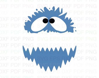 Abominable Snowman Clipart Etsy