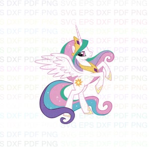 Princess Luna Svg Etsy
