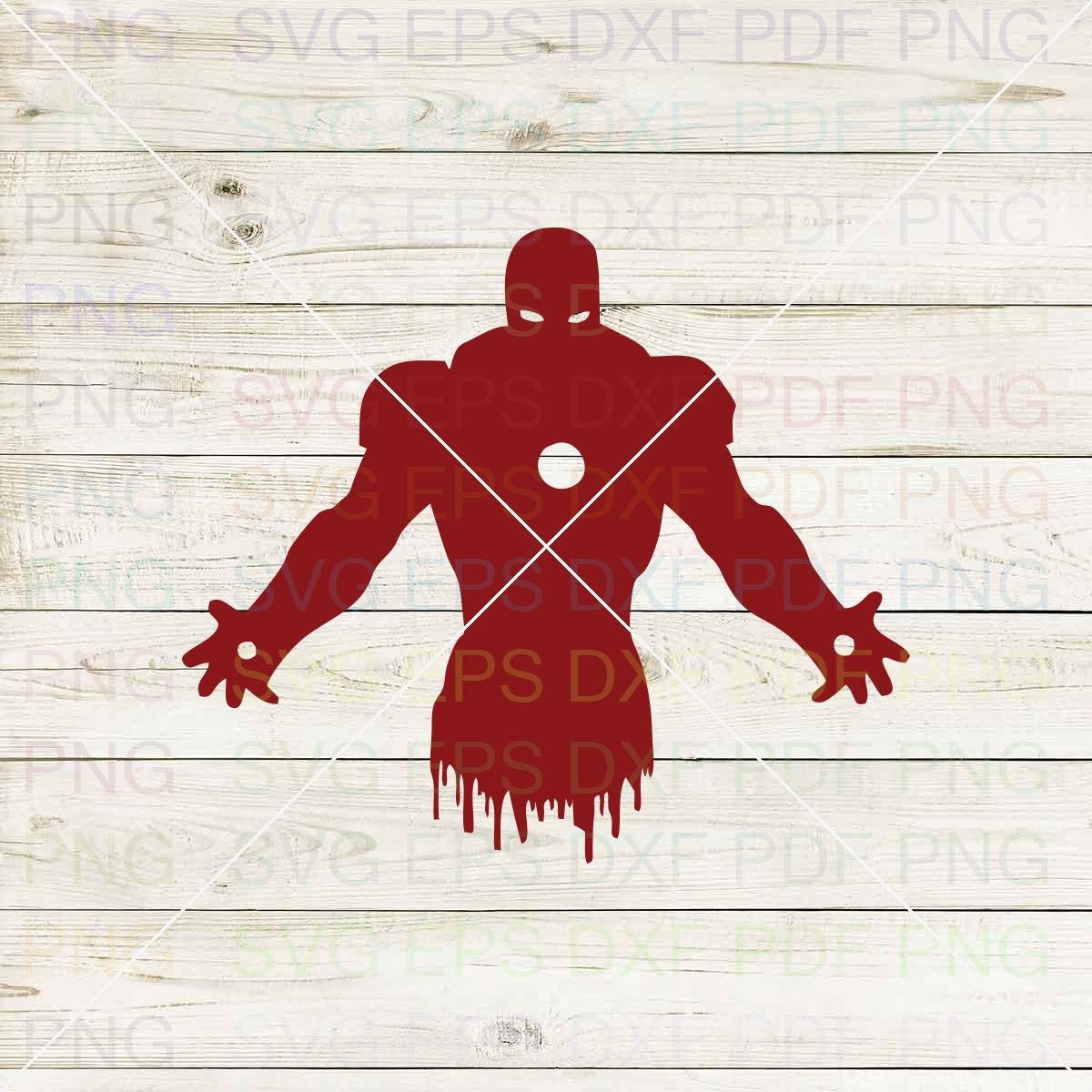Iron Man Silhouette 032 Svg Dxf Eps Pdf Png Cricut Etsy Il Fullxfull.3235942864 Lp0e