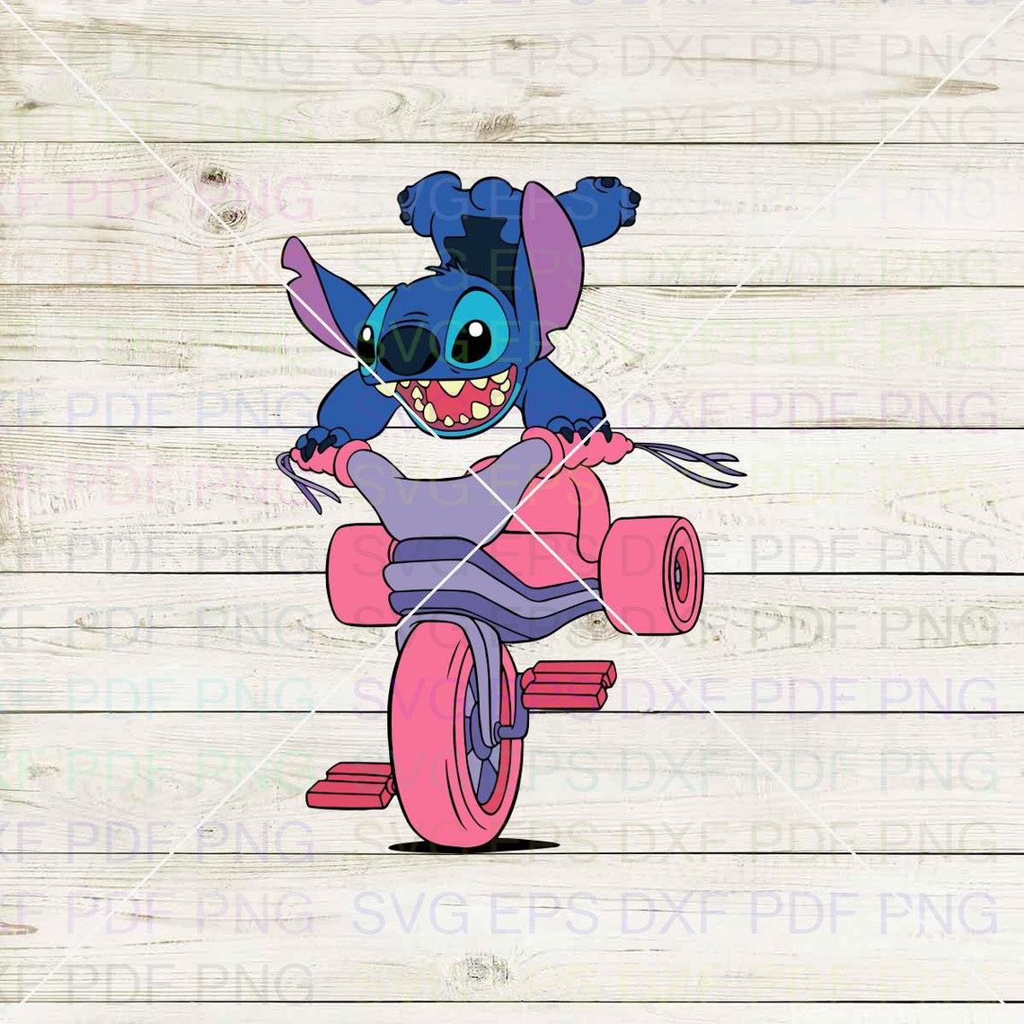 stitch on tricycle pop vinyl