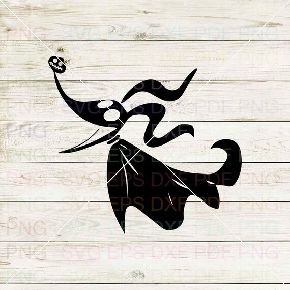Nightmare Dog Jack Skellington Svg Dxf Eps Pdf Png Cricut  Etsy