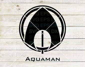 Aquaman Svg Etsy