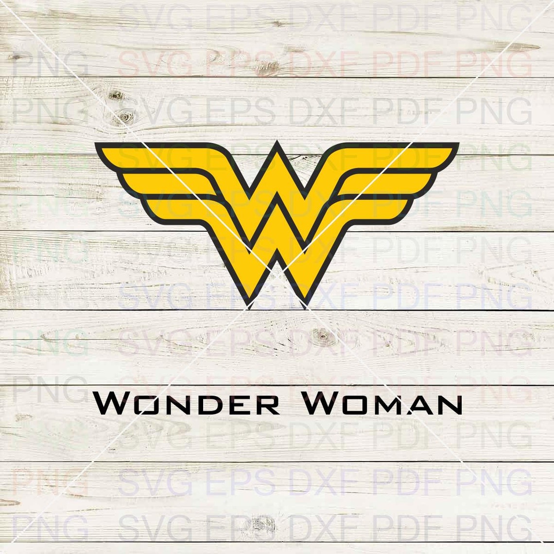 Wonder Woman SVG File For Cricut Free