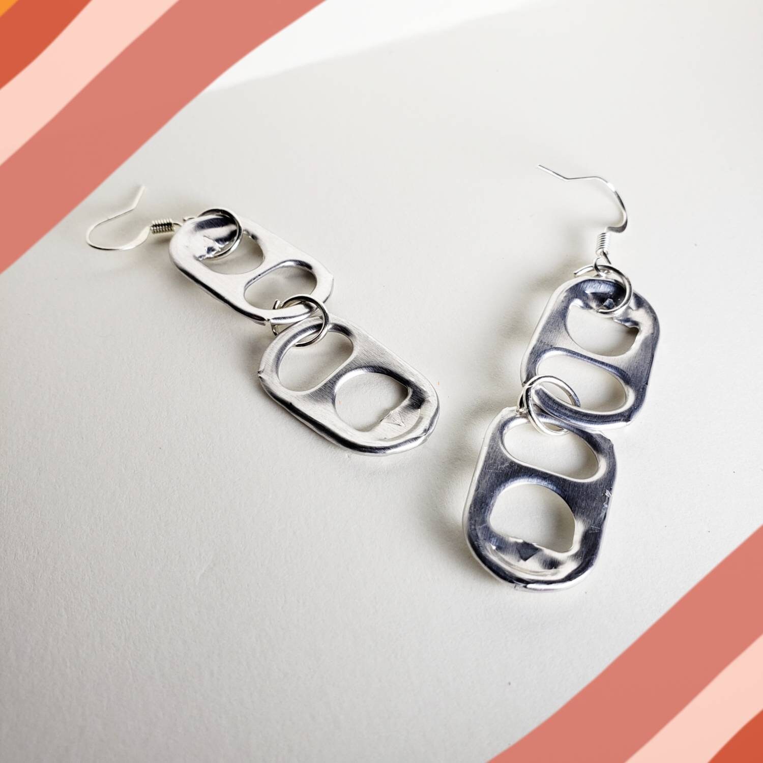 Bottle tab earrings Etsy
