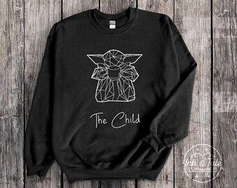 Nerdy Geometric Crewneck Sweatshirt | Polygon Nerdy Graphic Print Sweater | Unisex Sweater | CROQUIS Edition