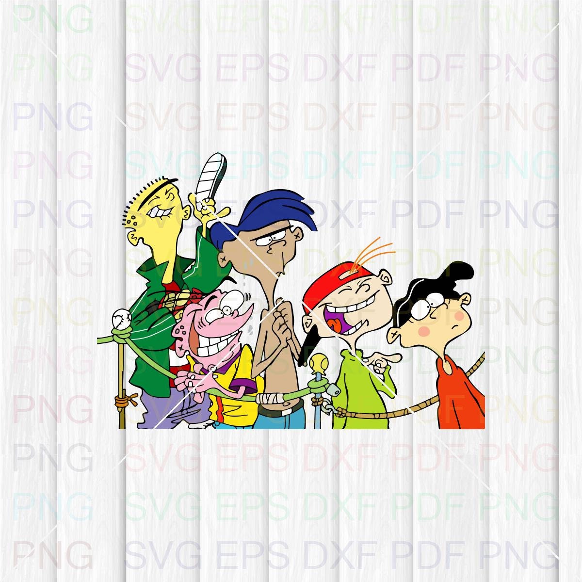 Ed Edd N Eddy 060 Svg Dxf Eps Pdf Png Cricut Cutting File - Etsy
