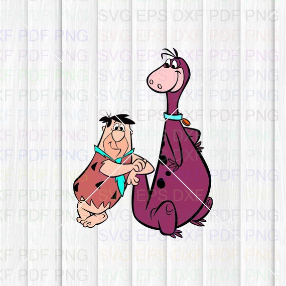Flintstones 023 Svg Dxf Eps Pdf Png Cricut Cutting file | Etsy