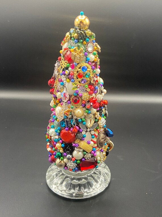 Jeweled Tree jingle Bells Christmas Tree - Etsy