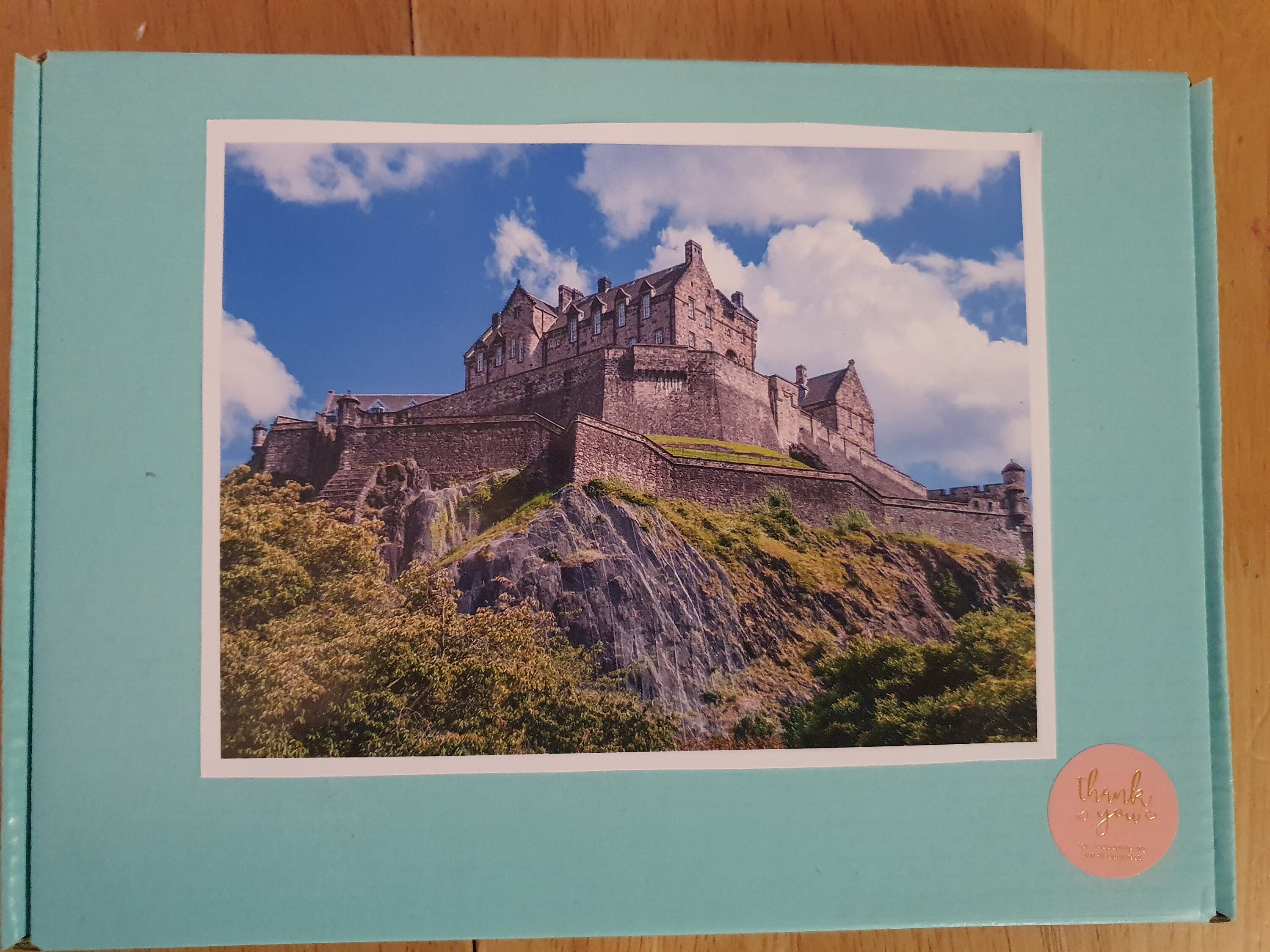 Edinburgh Castle Jigsaw Etsy UK