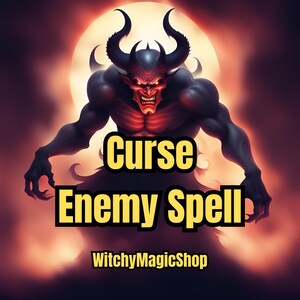 Curse Enemy Spell Casting - Potent Hex for Effective Retaliation