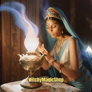 Djinn Spirit Companion - Wishes and Magic - Distant Binding