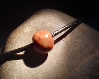 Voodoo Sleep Aid Spell Wooden Bead on Necklace - Sleep better | peace| pagan
