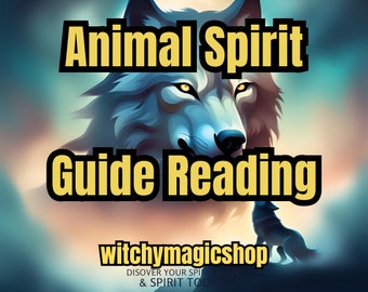 Custom Spirit Animal Psychic Drawing - Tarot & Spirit Guide Insights for Personal Growth