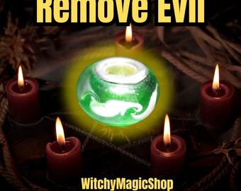 Black Magic Removal Necklace, Powerful Protection Talisman Against Evil Energy, Curses & Hexes, Personalized Aura Cleansing Charm