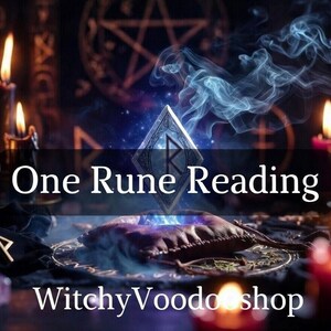 One Rune Witch's Runes Reading | Psychic Insights, Fortune Telling & Spiritual Guidance | Digital Delivery by Druidshaven