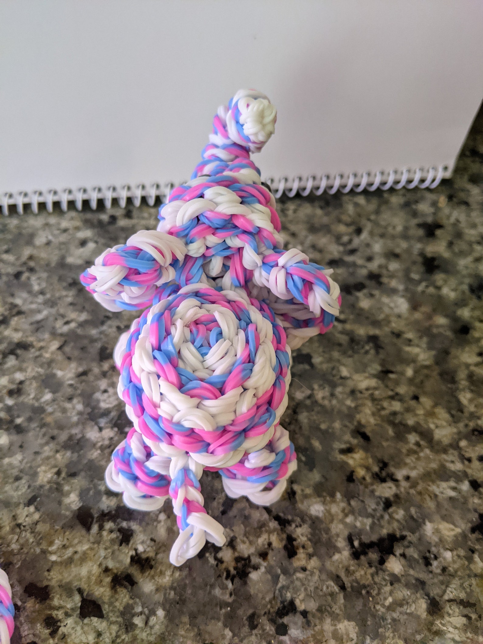 Lovely baby rubber band elephant with matching bracelet Etsy