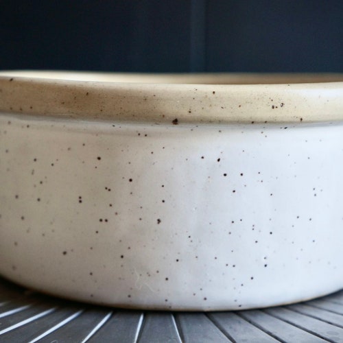 Food or Water Handmade Ceramic Dog Bowl Etsy