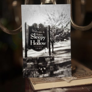 Welcome to Sleepy Hollow Print