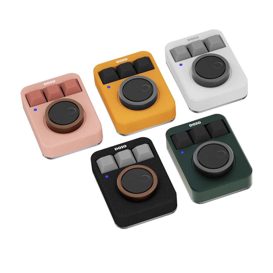 Programmable Knobs Mini Wired Mechanical Keyboard Numeric Etsy