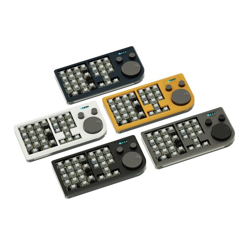 Programmable Knobs Mini Wired Mechanical Keyboard Numeric Etsy