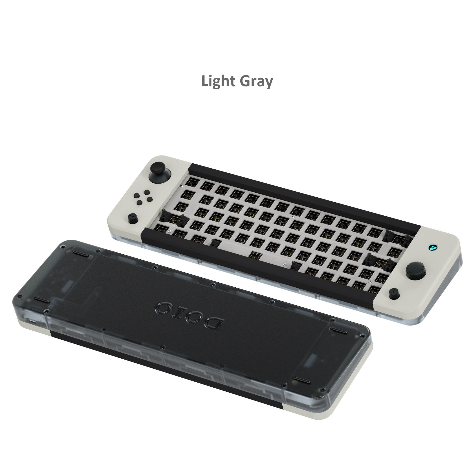 Programmable Knob & Rocking Bar 60 Wired Mechanical Keyboard Etsy