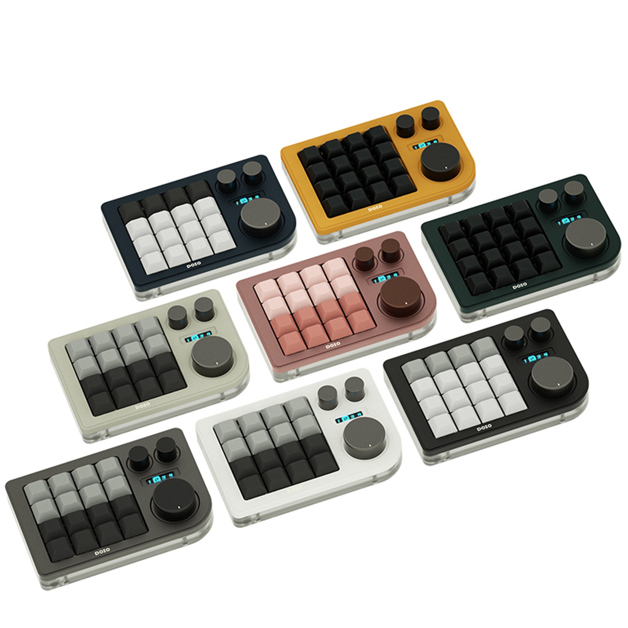 Programmable Knob Mini Wired Mechanical Keyboard Numeric image photo