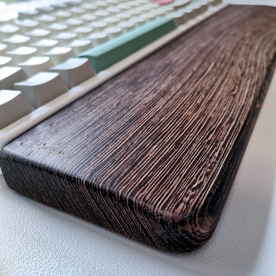 Clavier mécanique en bois pour ordinateur portable, repose-poignet