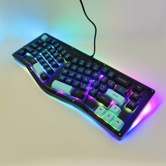 DYI Customized Wired Mechanical Keyboard Kit Alice Layout Etsy