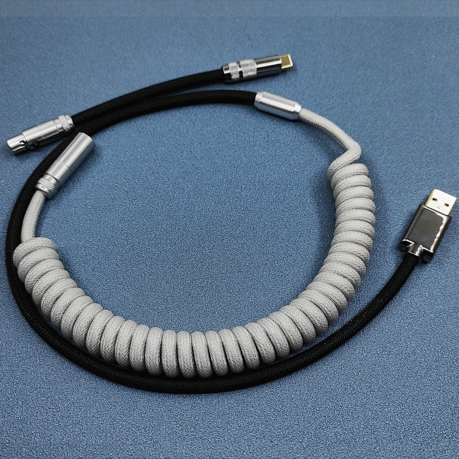 Customized Handmade DIY Detachable Coiled Cable Keyboard Etsy