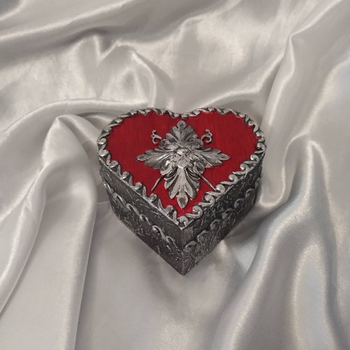 Resident Evil Village Wooden Box for Jewelry Memories Treasure Etsy