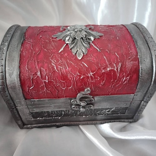 Resident Evil Village Wooden Box for Jewelry Memories Treasure Etsy