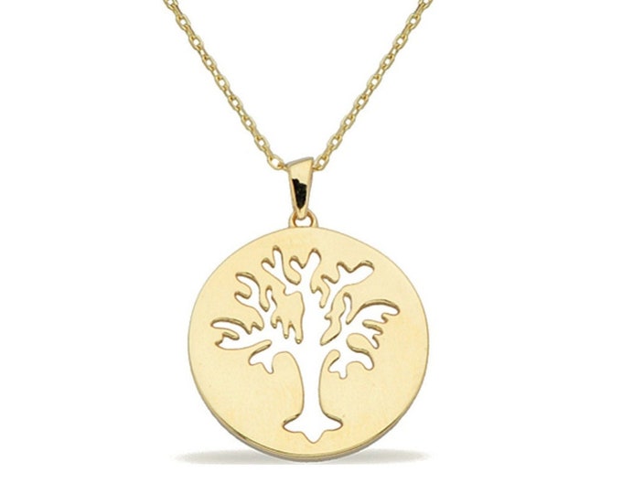 Tree of Life Medallion Necklace