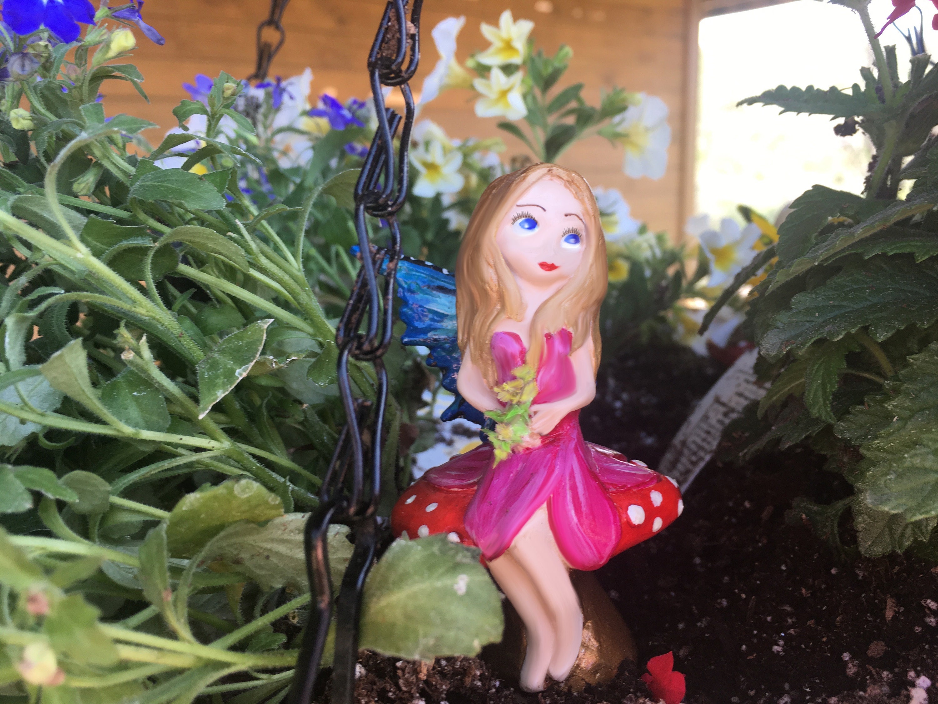 Anpassbare Miniatur Fee Garten Figur hübsche Fee Figur Etsy